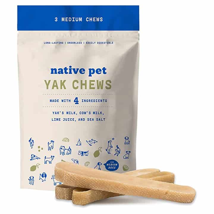 Native Pet Yak Chews for Dogs